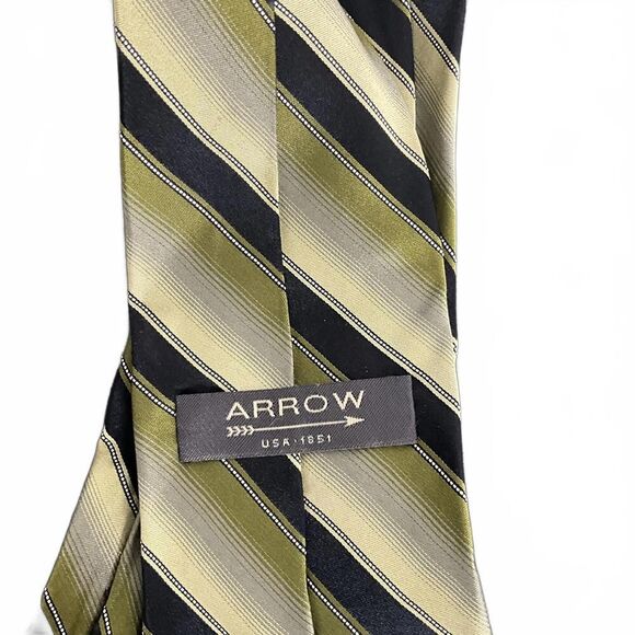 Lot of 3 Men's Neck Ties Madison, Joseph and Feiss, Arrow Silk MultiColor - Picture 5 of 9